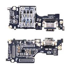 Шлейф для Vivo V27 5G (V2246) плата на системный разъем/микрофон