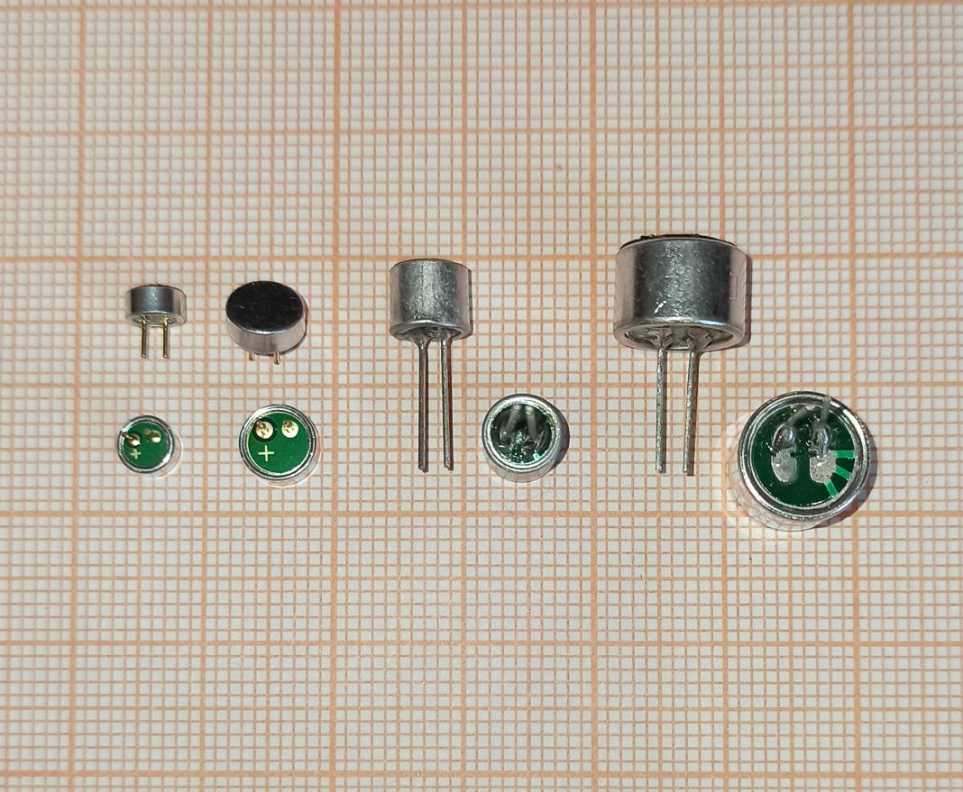 Микрофон универсальный (9*7 мм на шпильках) №93