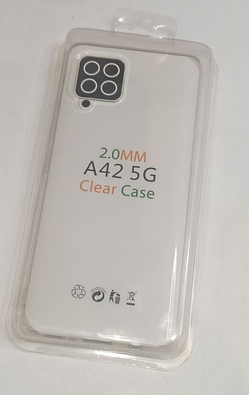 Чехол задняя накладка Samsung Galaxy A42 / M42 (A425 / M425 ) Clear Case, 2.0мм
