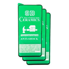 Защитное стекло для Huawei Honor 10X Lite/P Smart 2021 (DNN-LX9/PPA-LX1 “Полное покрытие” керамика черный