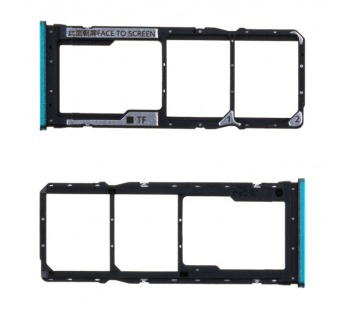 Контейнер SIM для Xiaomi Redmi Note 9S/Note 9 Pro Зеленый