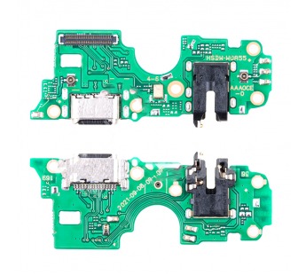 Шлейф для Realme 8 5G/Narzo 30 5G плата на системный разъем/разъем гарнитуры/микрофон