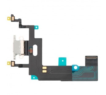 Шлейф для iPhone Xr на системный разъем/микрофон Белый – OR