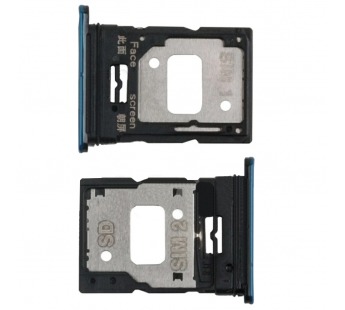 Контейнер SIM для Xiaomi Mi 11 Lite/11 Lite 5G NE Голубой