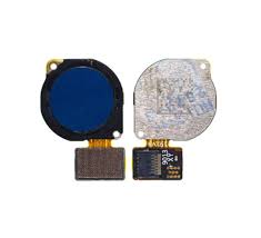 Шлейф для Huawei P30 Lite/Honor 9A/Honor9C/Honor 10 Lite/ Honor 20i/ Y6s/ Y6 2019/ Y6P 2020/ Nova 5i отпечаток Голубой