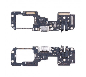 Шлейф для Realme 9 5G плата на системный разъем/разъем гарнитуры/микрофон