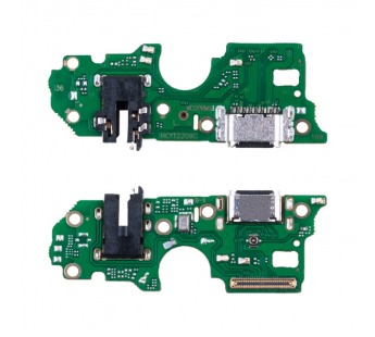 Шлейф для Realme 9i плата на системный разъем/разъем гарнитуры/микрофон