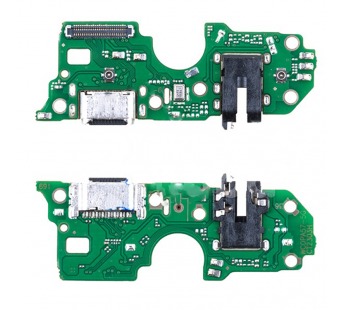 Шлейф для OPPO A57s плата на системный разъем/разъем гарнитуры/микрофон