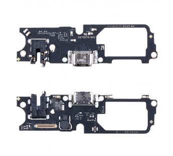 Шлейф для OPPO A52 плата на системный разъем/разъем гарнитуры/микрофон