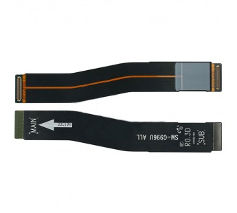 Шлейф для Samsung G996B (S21+ / S21 Plus) (широкий) межплатный (основной)