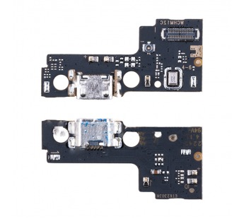 Шлейф для Xiaomi Redmi 12C плата на системный разъем/микрофон