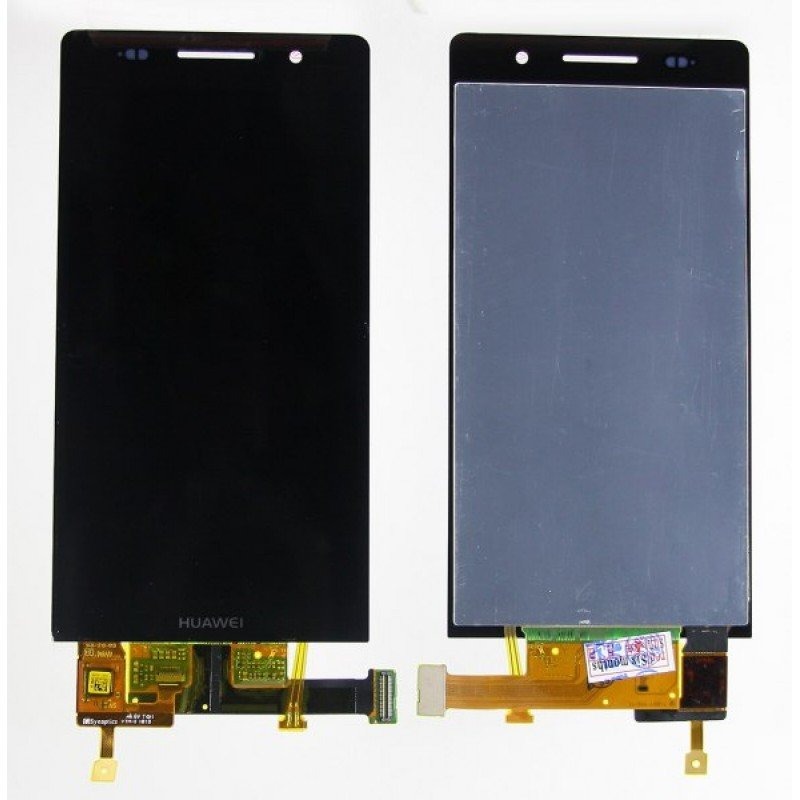 Дисплей для Huawei Ascend P6 в сборе с тачскрином Черный