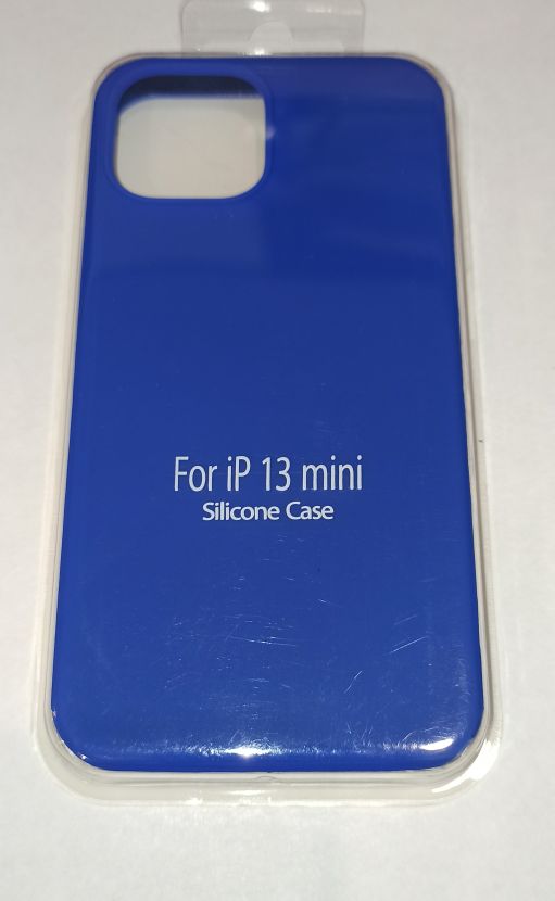 Чехол-накладка Soft Touch для iPhone 13 mini Синий