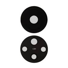 Стекло камеры для Huawei Honor X7 (CMA-LX1/CMA-LX2) (комплект 2 шт.) Черный