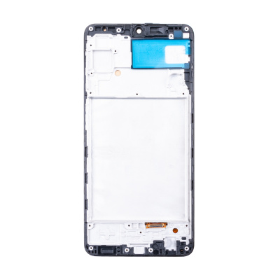 Дисплей для Samsung A225 ( A22 4G) модуль в рамке в сборе с тачскрином Черный – (OLED)