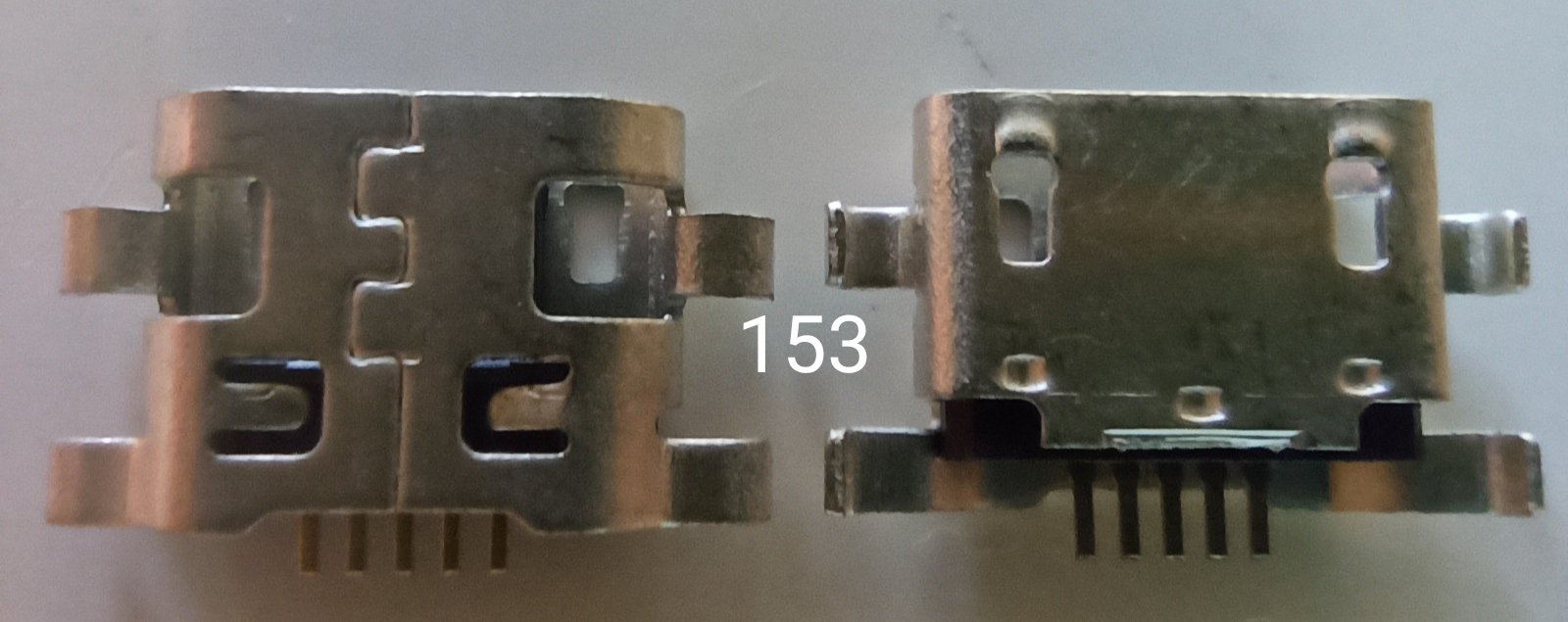 Разъем №153 Micro USB для Alcatel OT-4013D/4014D//4015D/4015X/4018D/4032D/4033D/4035D/4045D/5047D/5085D/6012D/7043Y/7044X
