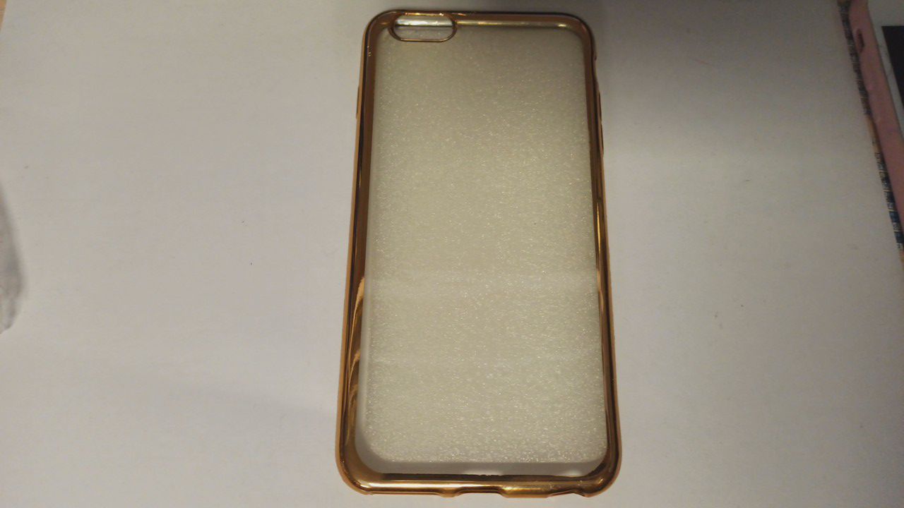 Чехол задняя накладка iPhone 6 plus (4.7) прозрачно – белый, тонкий