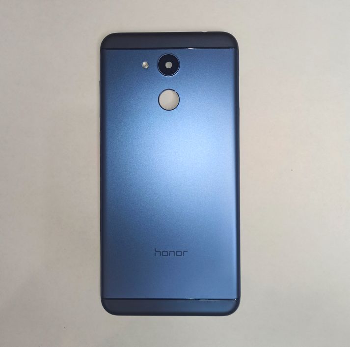 Задняя крышка для Huawei Honor 6C Pro Синий  (со стеклом камеры)