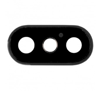 Стекло камеры для iPhone Xs/Xs Max в рамке Черный