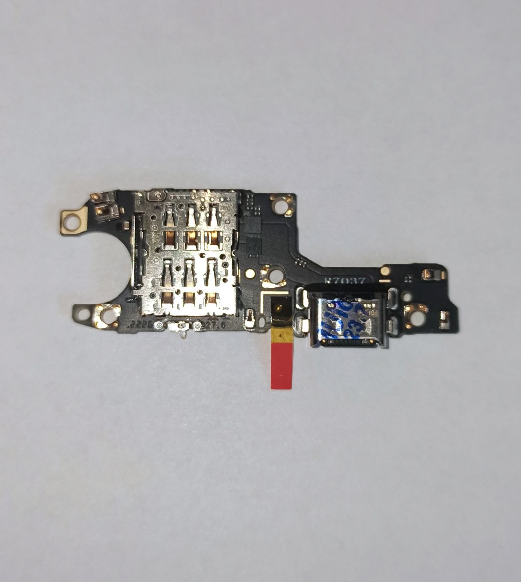 Шлейф для Huawei Honor 70 плата на системный разъем/разъем SIM/микрофон – OR