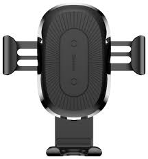 Держатель авто на дефлектор обдува, гравитационный Baseus Gravity Car Mount (Black)
