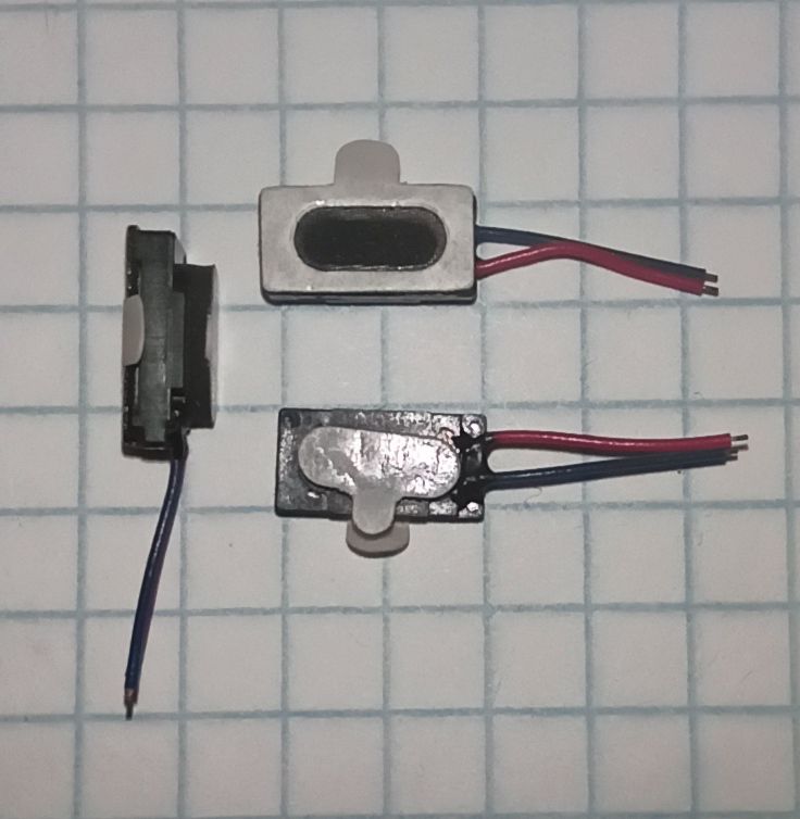 Динамик универсальный 10х5мм с проводами №50