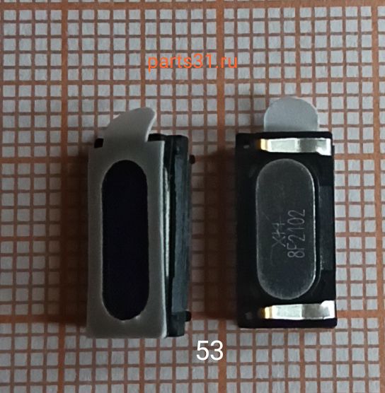 Динамик универсальный 12х6мм на лапках №53