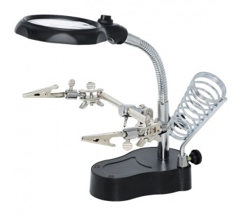 Держатель с лупой TE-801 (третья рука)