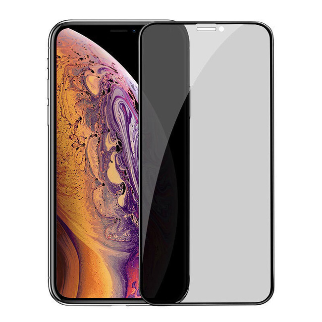 Защитное стекло “Антишпион” для iPhone Xs Max/11 Pro Max Черное