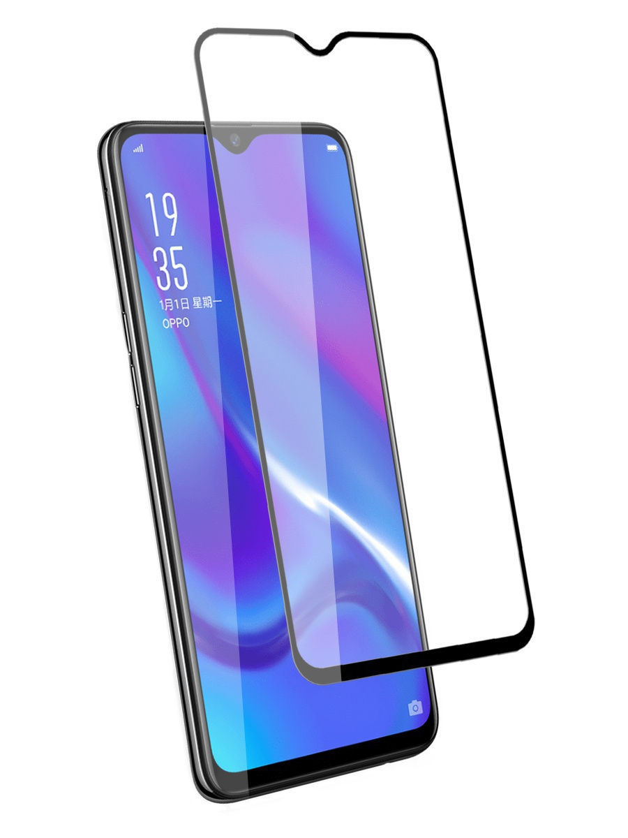 Защитное стекло “Полное покрытие” для Vivo Y91C/ Y91/ Y91i/ Y95/ Y93/ Y1s Черное