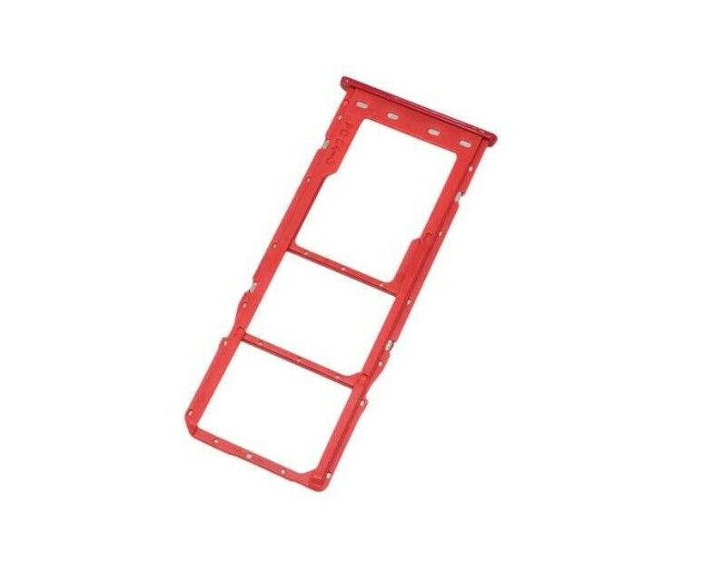 Контейнер SIM Samsung A015F/M015F (A01/M01) / A11 Красный