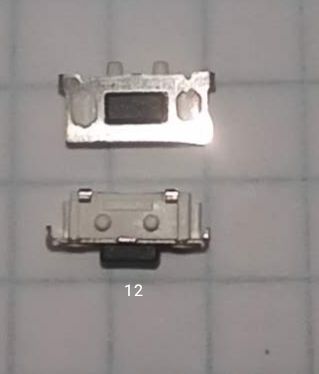 Кнопка включения,громкости,камеры, автомобильный брелок(3 x 6 x 3.5 мм) №12