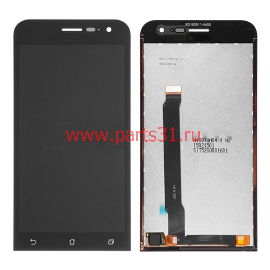 Дисплей Asus ZE500CL Zenfone 2 ( z00d ) в сборе с тачскрином Черный