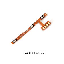 Шлейф для Xiaomi Poco M4 Pro 5G / Redmi Note 11S 5G на кнопки громкости