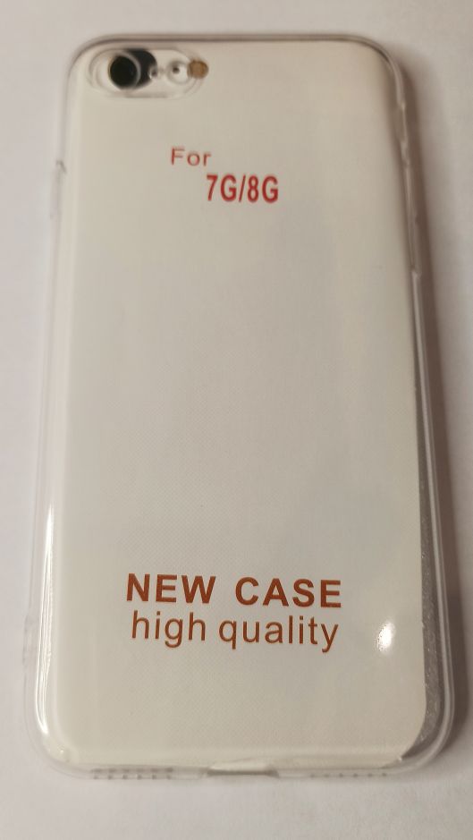 Чехол задняя накладка iPhone 7/8/SE (2020)/SE (2022) (с защитой камеры) Прозрачный