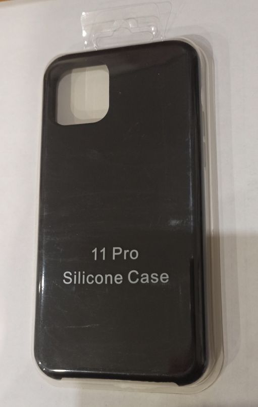 Чехол-накладка Soft Touch для iPhone 11 Pro Черный