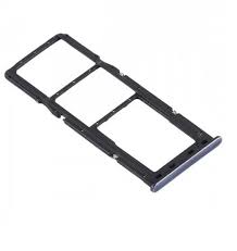 Контейнер SIM Samsung A037F (A03s) Черный