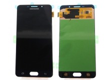 Дисплей для Samsung A710F (A7 2016) в сборе с тачскрином Черный – (OLED)