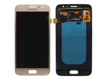 Дисплей Samsung J250F (J2 2018) в сборе с тачскрином Золото (TFT, с регулировкой подсветки)+проклейка lcd