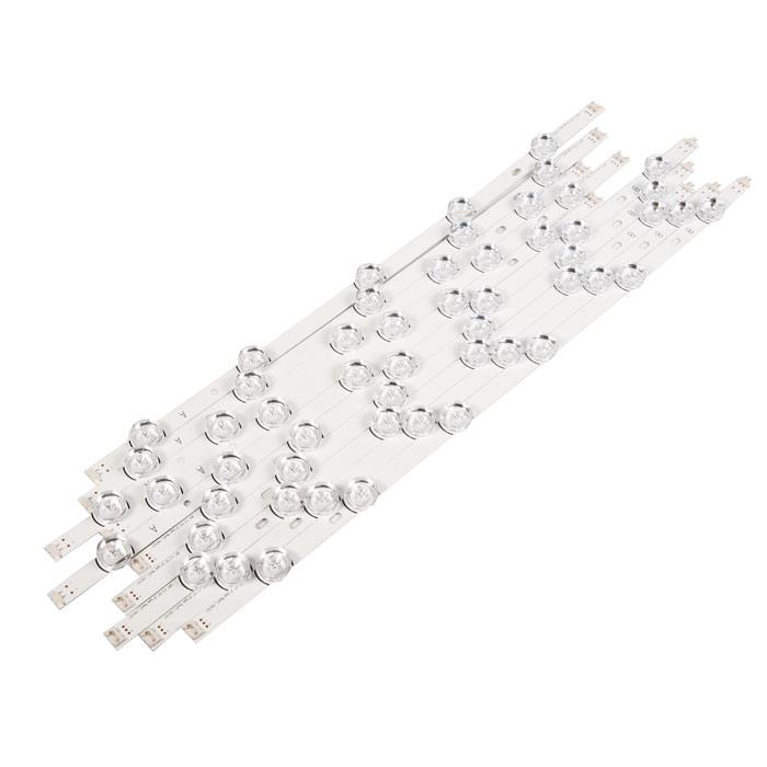 Светодиодная подсветка для телевизоров LG 55LB, 55LF, AGF78401601, DRT 3.0 55″, 6916L-1987A, 6916L-1988A (комплект, 10 шт) A – 550мм. B – 605мм