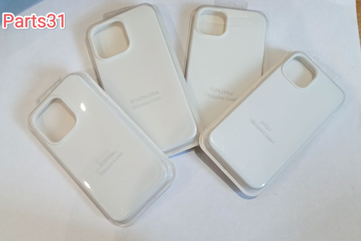 Чехол-накладка Soft Touch для iPhone 14 Pro Белый