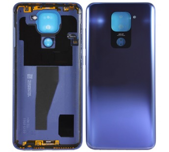 Задняя крышка для Xiaomi Redmi Note 9 Серо-синий