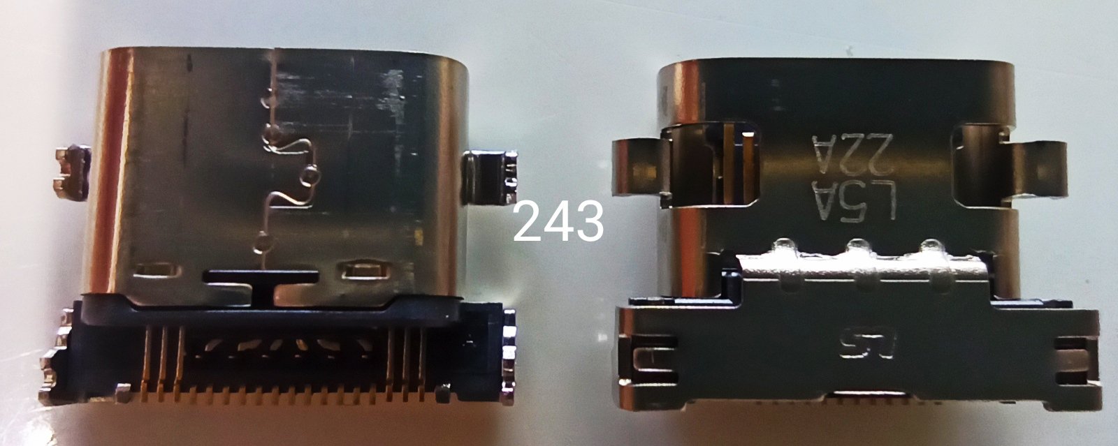 Разъем №243 Type-C для LG H791 (Nexus 5X)