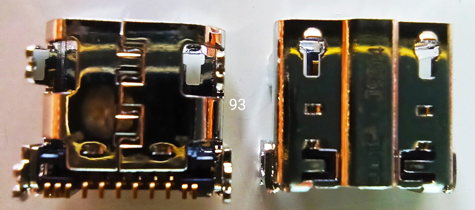 Разъем №93 Micro USB для Samsung N7100/i9500/i9505/C101 №93