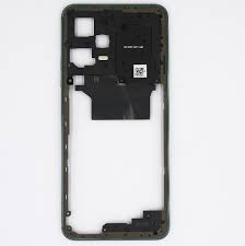 Средняя часть для Xiaomi Poco X5 5G (22111317PG) / Redmi Note 12 5G Черный+толкатель