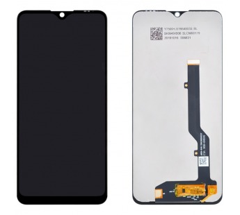 Дисплей ZTE Blade 20 Smart V2050 ver0.2 в сборе с тачскрином Черный