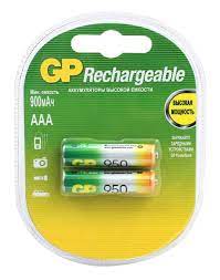 Аккумуляторная батарея “AAA” GP 950 mAh ( 2 шт. в блистере)