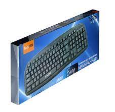Клавиатура проводная FaisON, EASY MEDIA, KB111, мембранная, 1.5 м, цвет: чёрный
