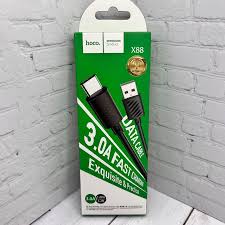 Кабель USB – Type-C HOCO X88 3,0 Черный