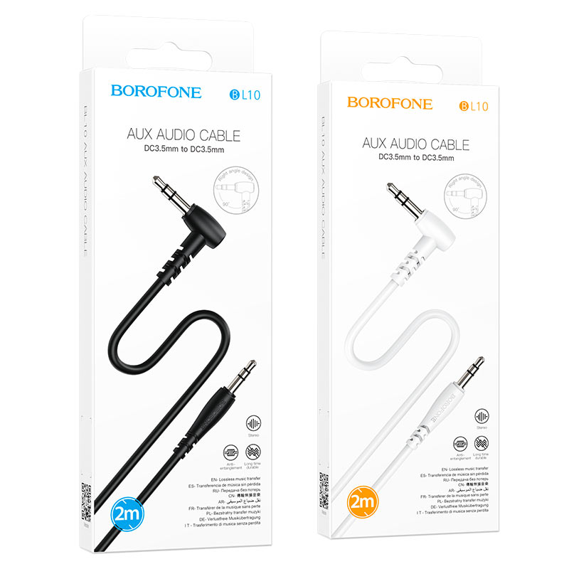 Кабель AUX, Jack 3,5 mm(f) – Jack 3,5mm(f), 1.0м, с силиконовым покрытием, цвет., в техпаке